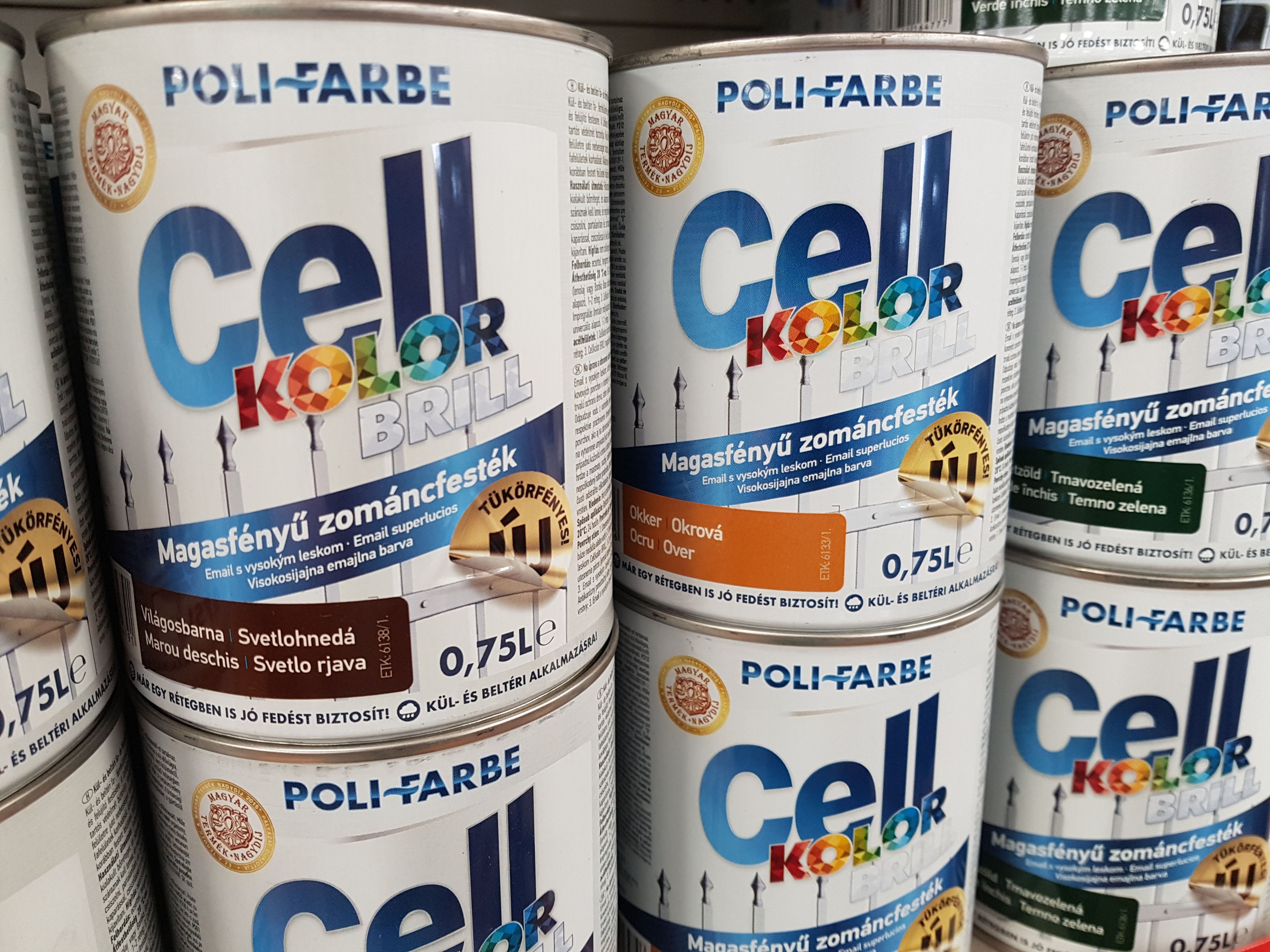 POLI-FARBE Cellkolor BRILL: a sokoldalú segítőtárs