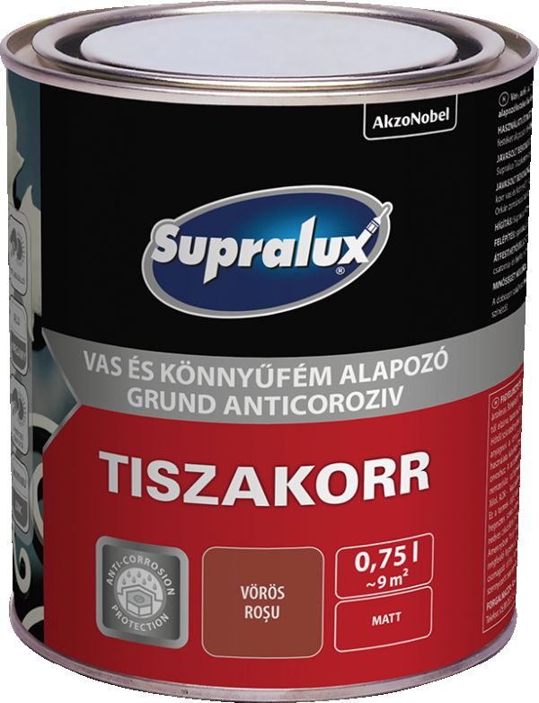Supralux tiszakorr korróziógátló alapozó Supralux tiszakorr korróziógátló alapozó