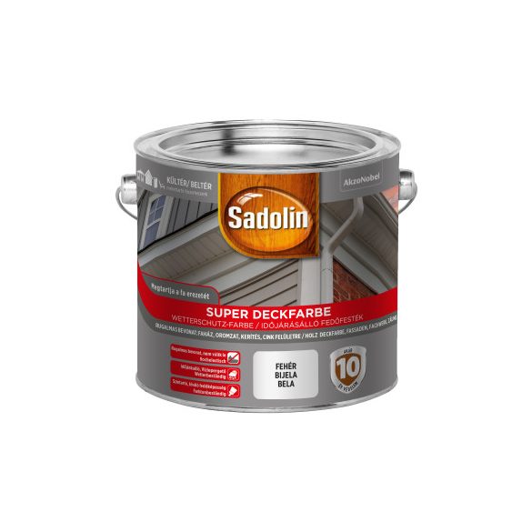 Sadolin Super deckfarbe fehér