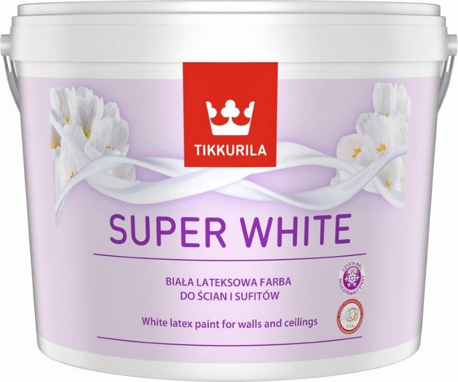 Tikkurila super white matt latex festék
