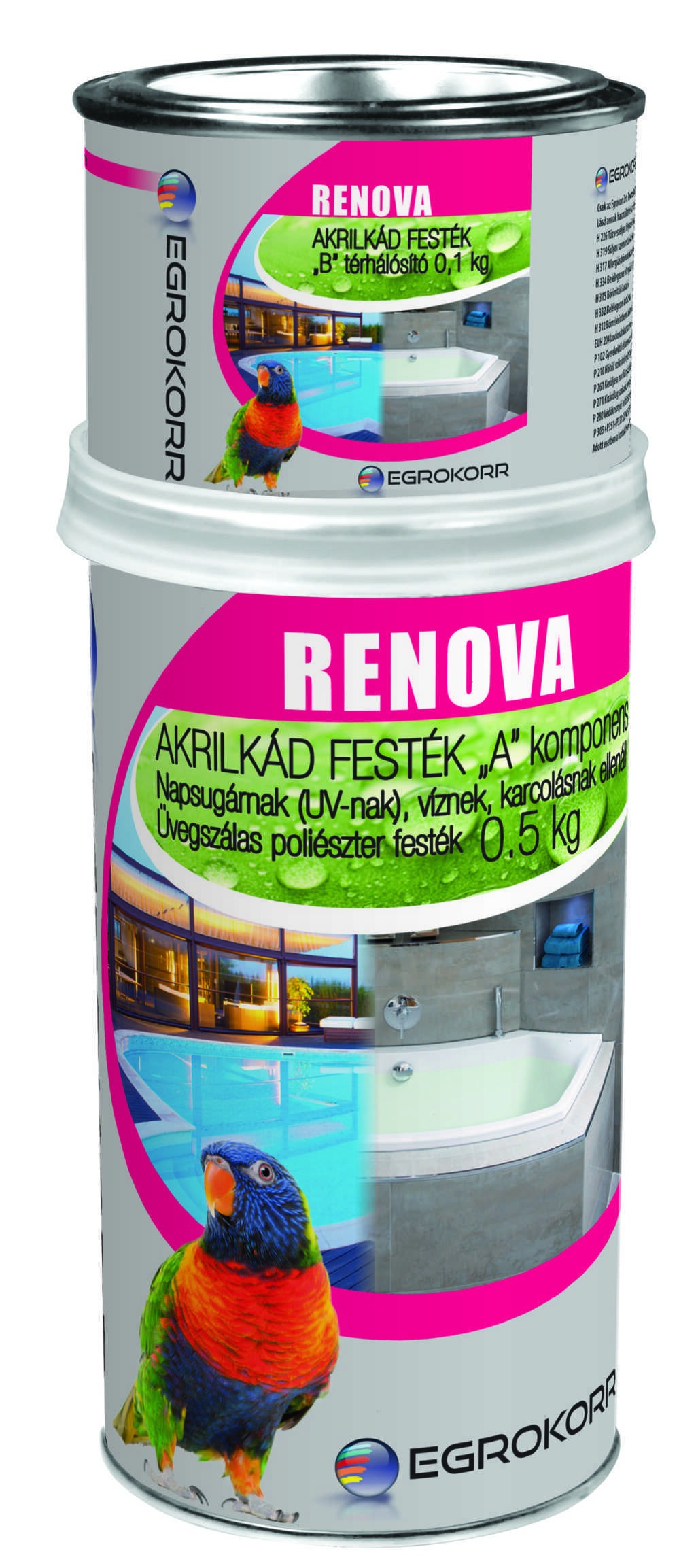 Renova akrilkád festék A+B
