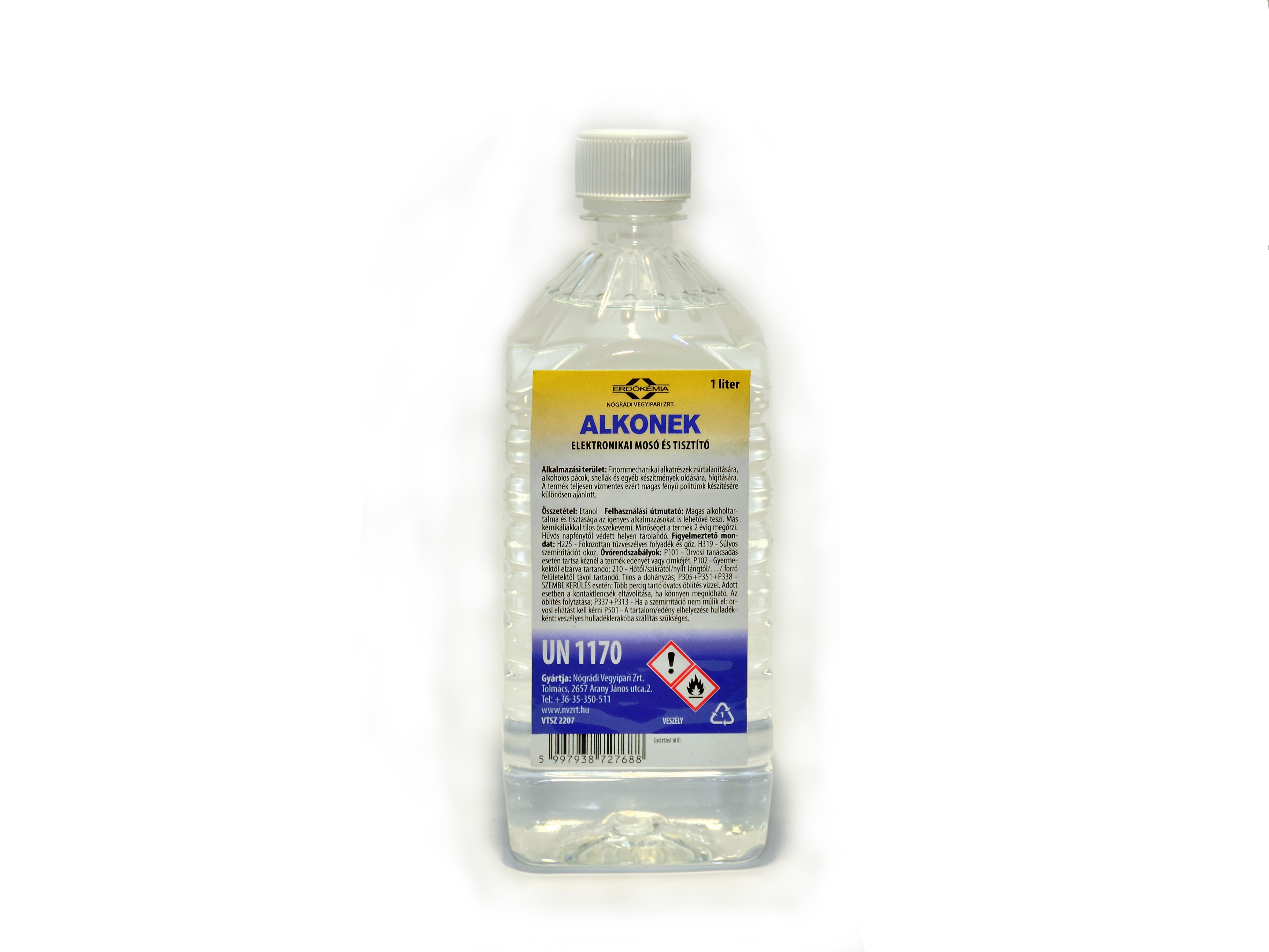 Alkonek ipari spiritusz