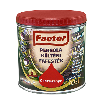 Factor pergola kültéri fafesték