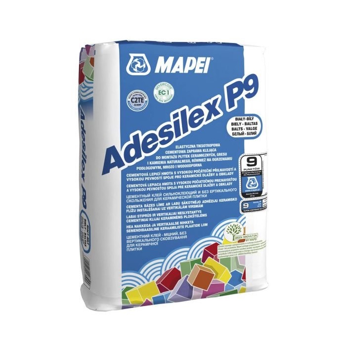 Mapei Adesilex P9 szürke csemperagasztó