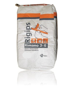 Rigips Rimano 3-6 vékony vakolat