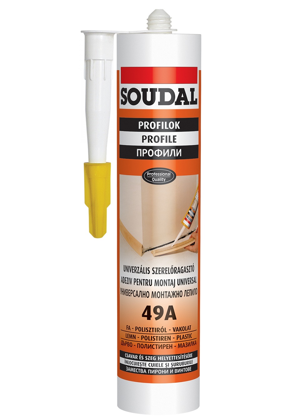 Soudal 49A szerelőragasztó