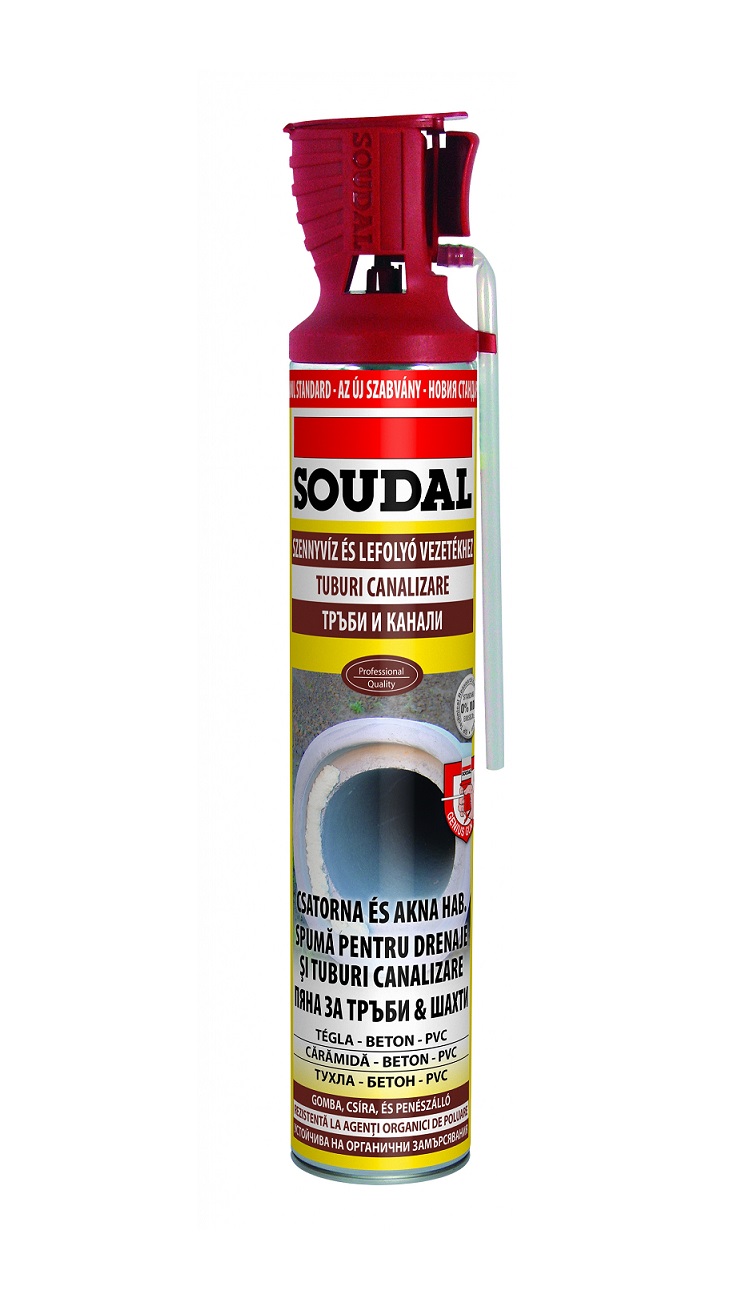 Soudal akna és kútgyűrű purhab
