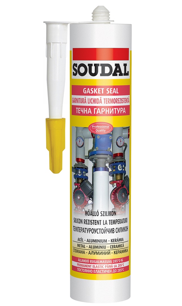 Soudal gasket seal hőálló szilikon tömítő