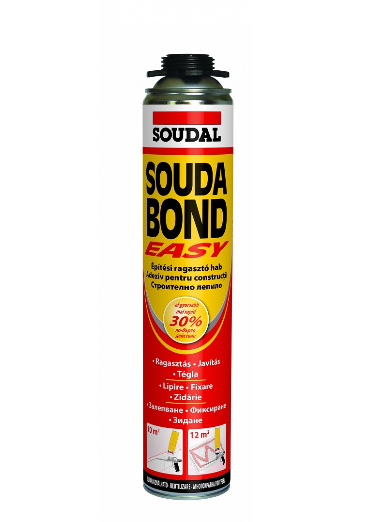 Soudal soudabond easy pisztolyos ragasztóhab
