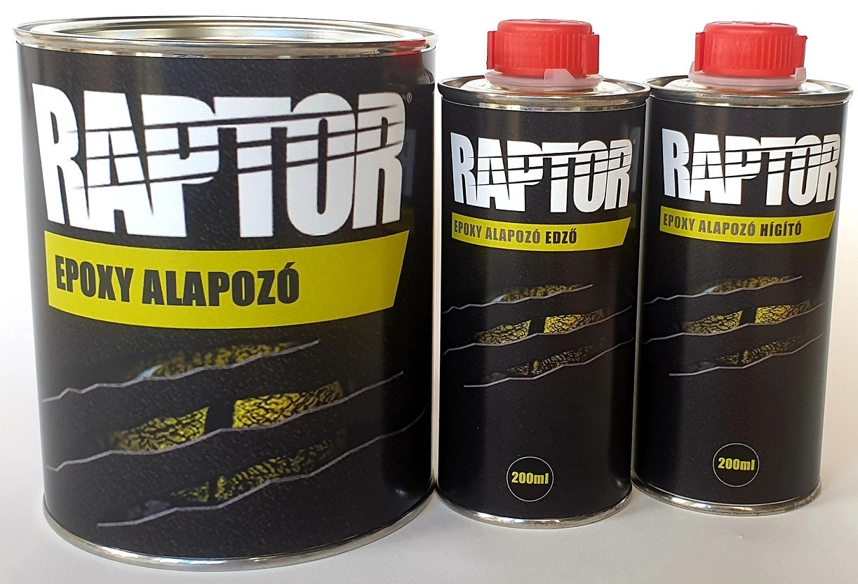 U-Pol Raptor Epoxy alapozó ABC szett