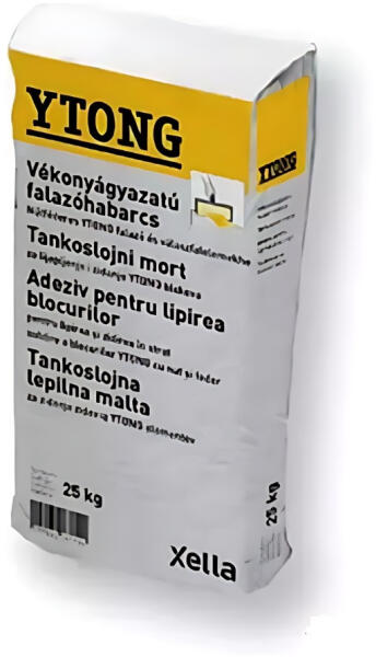YTONG VÉKONYÁGYAZHATÓ FALAZÓHABARCS 25KG